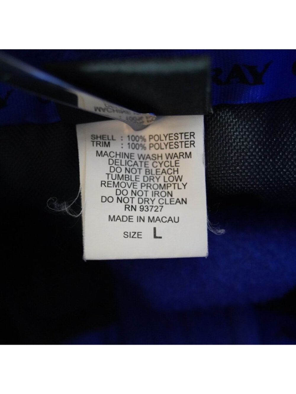 Y2K Ouray Aspen Colorado Fleece Sweatshirt Mens L Blue 1/4 Zip Pullover Ski - Picture 6 of 11